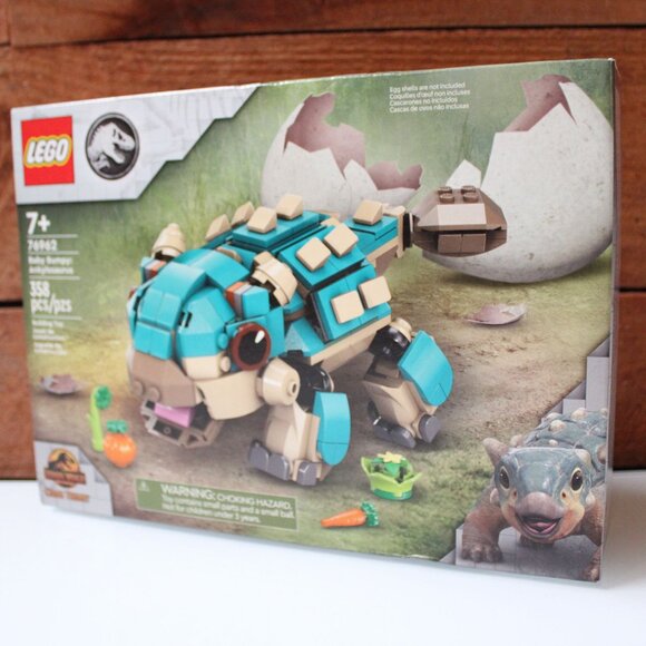 LEGO Jurassic World 76962 Baby Bumpy Ankylosaurus 358pcs Building Set New - Picture 2 of 6